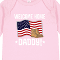 thumbnail image 4 of Inktastic Military Dad Welcome Home USA Flag Boys or Girls Long Sleeve Baby Bodysuit, 4 of 5