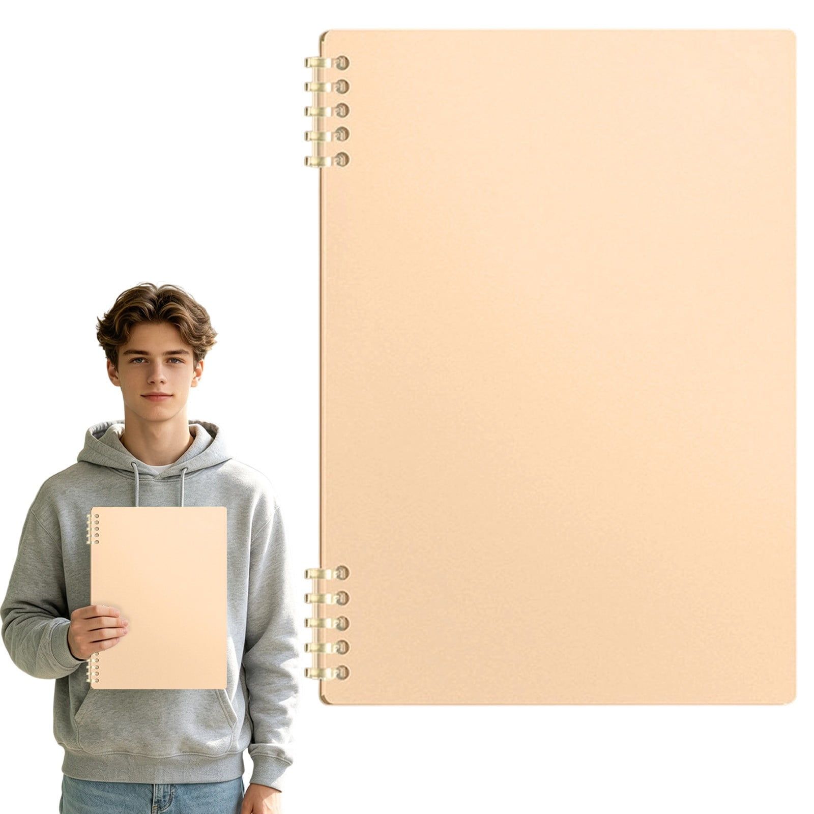 B5 Creative Discbound Planner Notebook Refillable Customizable Journal with Replaceable Pages for Daily Planning Sketching Bullet Journaling and Artistic Layouts 1 Pack