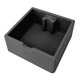 thumbnail image 2 of Caja de golpeteo de café Durabilidad Suministros prácticos Accesorio Fácil de limpiar Espresso Negro, 2 of 9