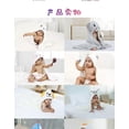 thumbnail image 3 of Bamboo fiber hooded children's cape autumn and winter thickened baby bathrobe newborn bath towel hug quilt bath towel,B, 3 of 5