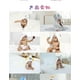 thumbnail image 3 of Bamboo fiber hooded children's cape autumn and winter thickened baby bathrobe newborn bath towel hug quilt bath towel,B, 3 of 5