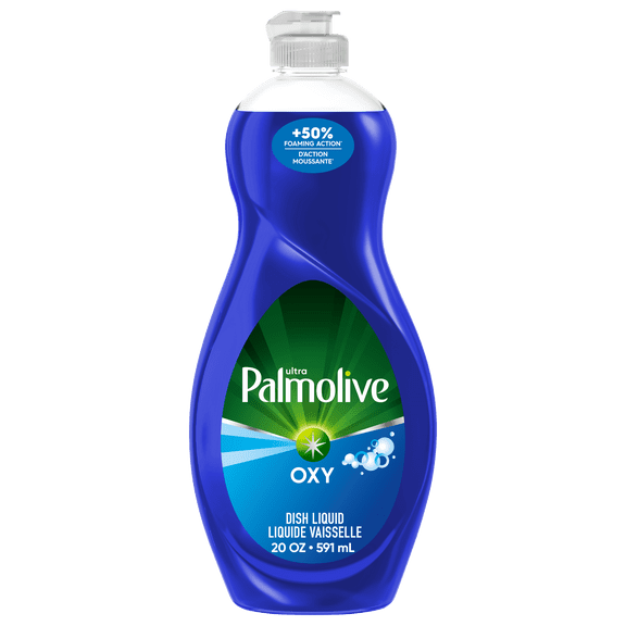 Palmolive Ultra Oxy Liquid Dish Soap, Deep Grease Cutting, 591 ml