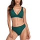 thumbnail image 4 of Trajes de baño para mujer, trajes de baño para mujer, traje de baño con dos correas anchas, traje de baño triangular de banda ancha, el mejor de su clase, 4 of 6