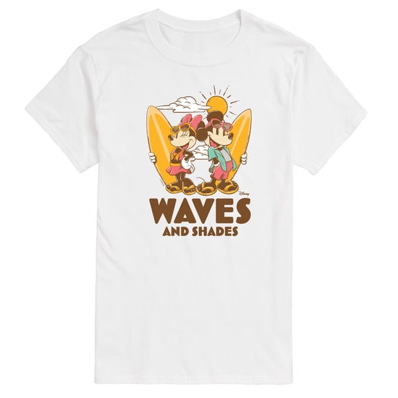 Disney - Waves And Shades - Men's Short Sleeve Graphic T-Shirt
