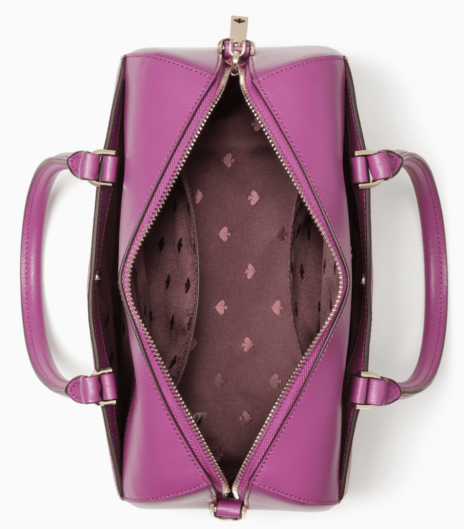 Kate Spade Devyn Medium Satchel Duffle Bag Crossbody Bajarose Pink