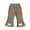 61Khaki162, variant on Children Girls Flared Pants Stretch Comfortable Casual Solid Color Trousers For Everyday Wear Soft Elastic Waistband Durable Classic Denim Bottoms Adorable Slacks