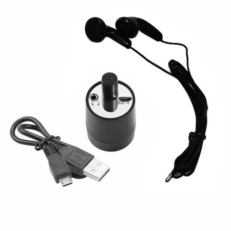 

Worallymy Listening Bug with USB 3.5mm Audio Port Home Office Wall Rechargeable Listening Equipment