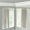 thumbnail image 4 of 3/4" Dia Adjustable Corner Window Double Curtain Rod 66 to 120" (each side) in Antique Brass with Matthias Finials,(4788-664-CR), 4 of 4