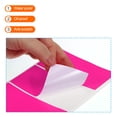 thumbnail image 4 of 300 Labels Colored Rectangle Stickers, Color Code Sticker, 4x2 Inch Self Adhesive Rose Red, 4 of 5
