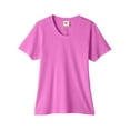 thumbnail image 4 of CORE365 CE111W Women's Fusion ChromaSoft™ Performance T-Shirt-Charity Pink-XL, 4 of 5