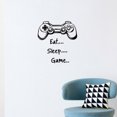 thumbnail image 1 of Adhesivos de pared Eat Sleep Game Cartoon Controller (PVC, 57 x 43 cm), 1 of 4