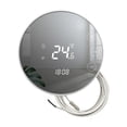 thumbnail image 1 of Round Floor Thermostat with LCD Mirror Screen Smart WiFi Heating Thermostat Temperature Controller ,Easy to Install, 1 of 5