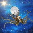 thumbnail image 4 of 2400PCS DIY Mechanical Octopus 3D Metal Puzzle Model Kit with Lamp Steampunk Assembly Decor Creative Desk Ornament Christmas Gift for Adults & Teens, 4 of 5