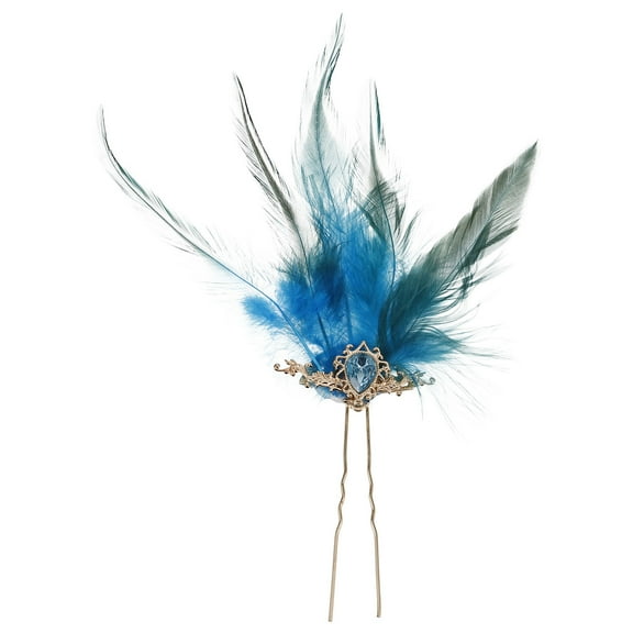 PAMINGONO 1Set Flapper Headpiece Style Hairpin for Women Accessories