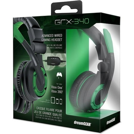 DreamGear GRX-340 Advanced Wired Gaming Headset for Xbox (Best Wired Gaming Headset)