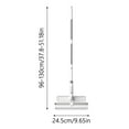 thumbnail image 2 of Outil de Nettoyage pour Fenêtres Pulvérisateur Rétractable Raclette avec Perche Télescopique de 50 Pouces Tête Flexible Solution de Nettoyage de Verre Intérieur/extérieur pour Usage Domestique, 2 of 6
