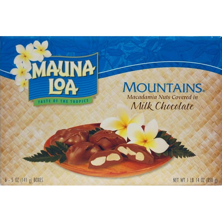 Mauna Loa Milk Mountains Milk Chocolate Covered Macadamias, 30 Oz