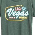 thumbnail image 3 of Instant Message - Las Vegas -Women's Short Sleeve Graphic T-Shirt, 3 of 6