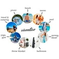 thumbnail image 4 of Oversized Turkish Beach Towel,100% Cotton,Quick Drying,Anti-Sand,71x39in Bath Towel,Pool, Beach and Travel Accessories Essentials, 4 of 9