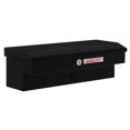 thumbnail image 1 of Weather Guard Tool Box 184-5-04 Lo-Side; Single Lid; Powder Coated; Gloss Black; Aluminum; 3 Cubic Feet Capacity, 1 of 15