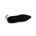 thumbnail image 4 of Unique Bargains Women's Pull on Drawstring Block Heel Ankle Boots Black US 10, 4 of 7
