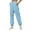 Blue, variant on Women’s Lined High-Waisted Sweatpants, Wide Straight Leg Joggers with Pockets, Relaxed Fit Workout Yoga Pants for Women