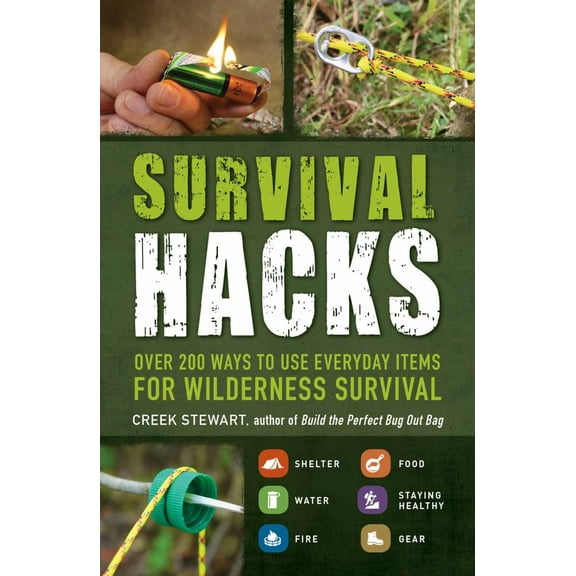 Creek Stewart: Survival Hacks: Over 200 Ways to Use Everyday Items for Wilderness Survival (Paperback)
