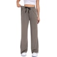 thumbnail image 3 of Cadmus Womens Wide Leg Sweatpants High Waist Loose Soft Casual Workout Pants with Pockets, 3 of 7