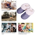 thumbnail image 3 of Zapatillas de interior difusas, antideslizantes, de felpa, con punta cerrada, cómodas para el invierno Ndcxsfigh Tenis De Mujer Tenis De Hombre, 3 of 8