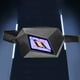 thumbnail image 5 of Mochila De Moto Paquete de pecho con pantalla LED, bolso cruzado de caballero Compatible con Bluetooth duro para montar, 5 of 9