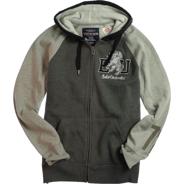 Ecko Unltd. Sudadera con capucha Popover Hoody para hombre, gris, XX-Large