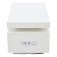 thumbnail image 4 of Noble House High Gloss Coffee Table with LED Lights,USB Ports & Sockets,2-Door Centre & Sofa Side Table,White, 4 of 18