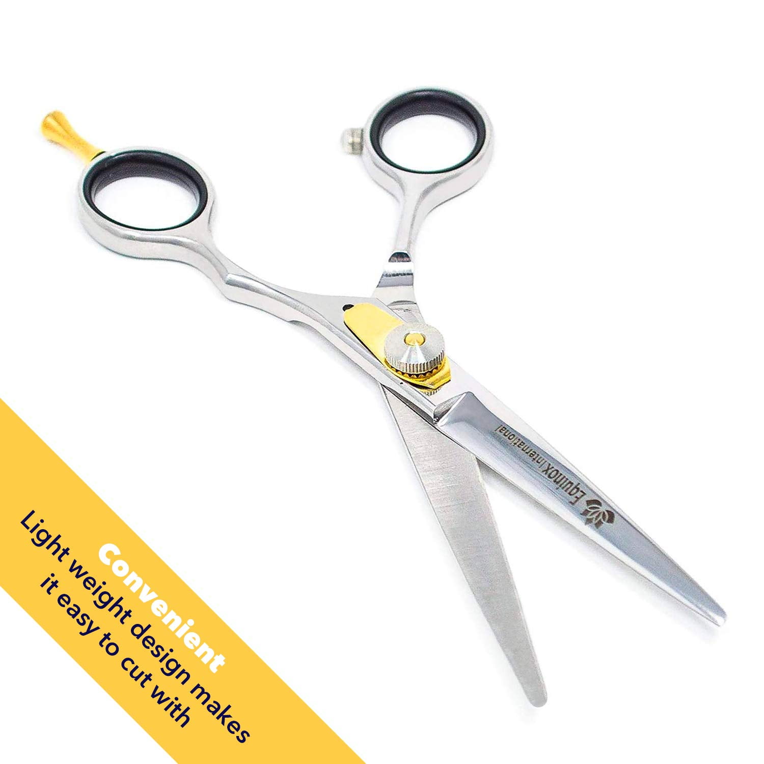  HB Professionals Hair Cutting And Hair Dressing Shears - 5.5  Inches - Premium Stainless Steel Scissors - Razor Edge Sharp Blades - For  Salons, Professional Barbers, Men & Women, Kids, Pets (