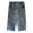 Blue, variant on RUTAYY Toddler Girls Cute Bow Pattern Jeans Elastic Waist Wide Leg Jeans Trouser Breathable Pants