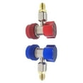thumbnail image 2 of Quick Fitting Coupler R134A High Low Side Adapter Connector Car Air condition, 2 of 9