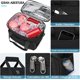 thumbnail image 3 of Bolsa de Almuerzo para Loncheras para Mujer y Hombre Tela Oxford Bolsa Almuerzo Impermeable Lunch Bag Negro, 3 of 4
