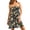 1#Khaki, variant on Womens Summer Dresses 2026 Elasticated - Strapless Sleeveless Flowy Pleated Midi Boob Tube Swing Sundress with Floral Print for Casual,Light Blue S