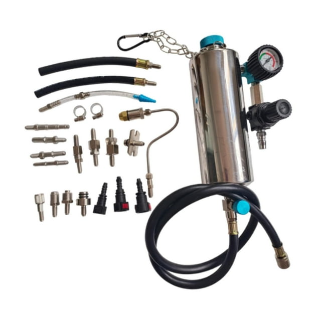 Wisewang Fuel and Exhaust System Clean Canister Hanging Bottle Empty for Vehicle