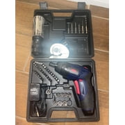 Electric Screwdriver Set,Power Screwdriver 4V Cordless Rechargeable Screwdriver Set with 34PC Magnetic Precision Bits,5 Nm Screw Gun,LED Light