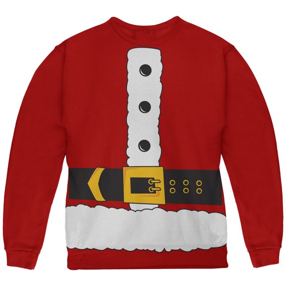 Old Glory Youth Santa Claus Costume Long Sleeve Sweatshirt