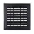 thumbnail image 1 of Rejilla de ventilación de plástico Uxcell de 14x14 pulgadas para aire acondicionado HVAC, negra, 1 of 1