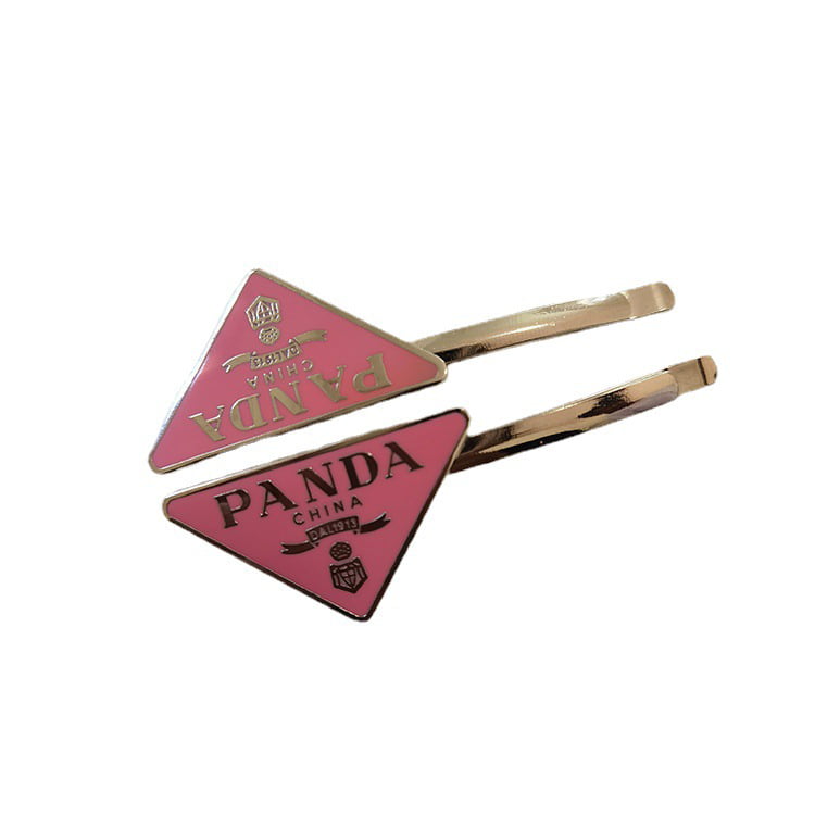 TALENT Hairpin,Prada Clip 2021 Hair Metal Alloy Never Fadex1(Pink) -  