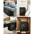 thumbnail image 4 of BESAFETY 6.5 Cuft Large Safe Box, Digital Keypad Home Security Safe With Fireproof Waterproof Bag & Adjustable Shelf, 4 of 11
