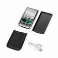 thumbnail image 2 of Escala digital portátil escala de joyería de Oro mini bolsillo escala perfesional precisa escala electrónica balance de precisión 600G/0.01G DH-938C, 2 of 7