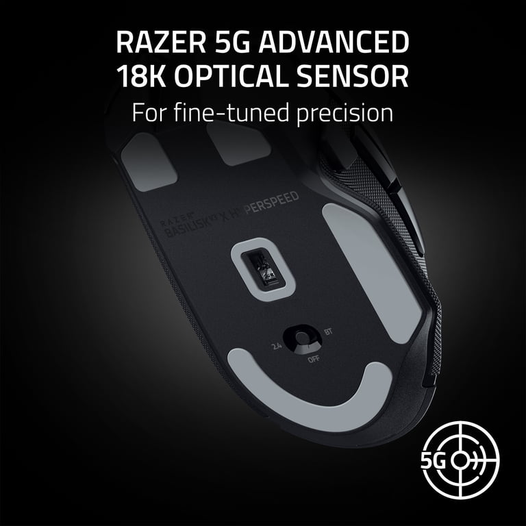 Razer Basilisk V3 X Hyperspeed Wireless Gaming Mouse, 9