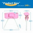 thumbnail image 2 of Nurxiovo Elevate Pet Washing Station Folding Dog Bathtub Elevate, Professional Family Bath for Small and Medium Dogs/Cats/Other Small Pet, Outdoor and Indoor, Quick Setup （Pink）, 2 of 8