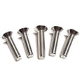 thumbnail image 2 of x15 Tornillo de cabeza de botón Allen hexagonal de titanio Tornillos 100 piezas Sharpla  Tornillos Allen, 2 of 6