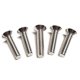 thumbnail image 2 of Varios Torllos de Rosca de Cabeza Plana de M2 / M3 M5 / M6 Allen Socket , Plata M3 * 15 Soledad Tornillos Allen, 2 of 7