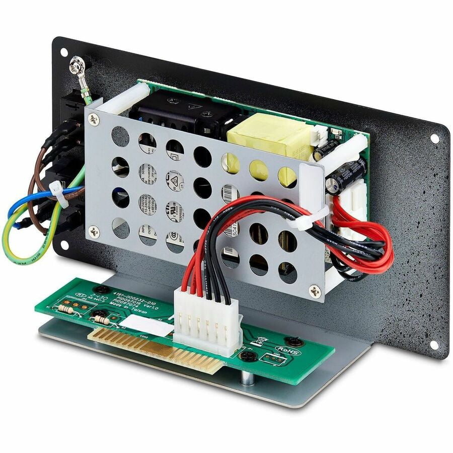 StarTech 7-Slot Unmanaged Media Converter Chassis, 10in Rackmount for MCM Media Converter Series, Active Cooling, TAA Compliant