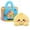 Yellow, variant on Mystery Dumpling Plush Blind Box, Surprise Plush Dumpling Squishy Novelty Collectible Stuffed Animals Squeezable Stress Relief Plushies for Birthday Holiday Party Favors- Purple